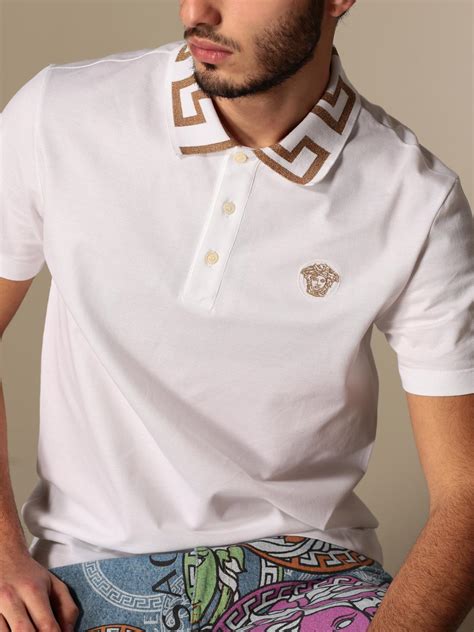 vestito 18 anni uomo versace|versace polo shirts.